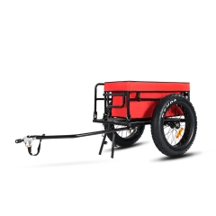 Fat Tires Trailer with Bag (Red)