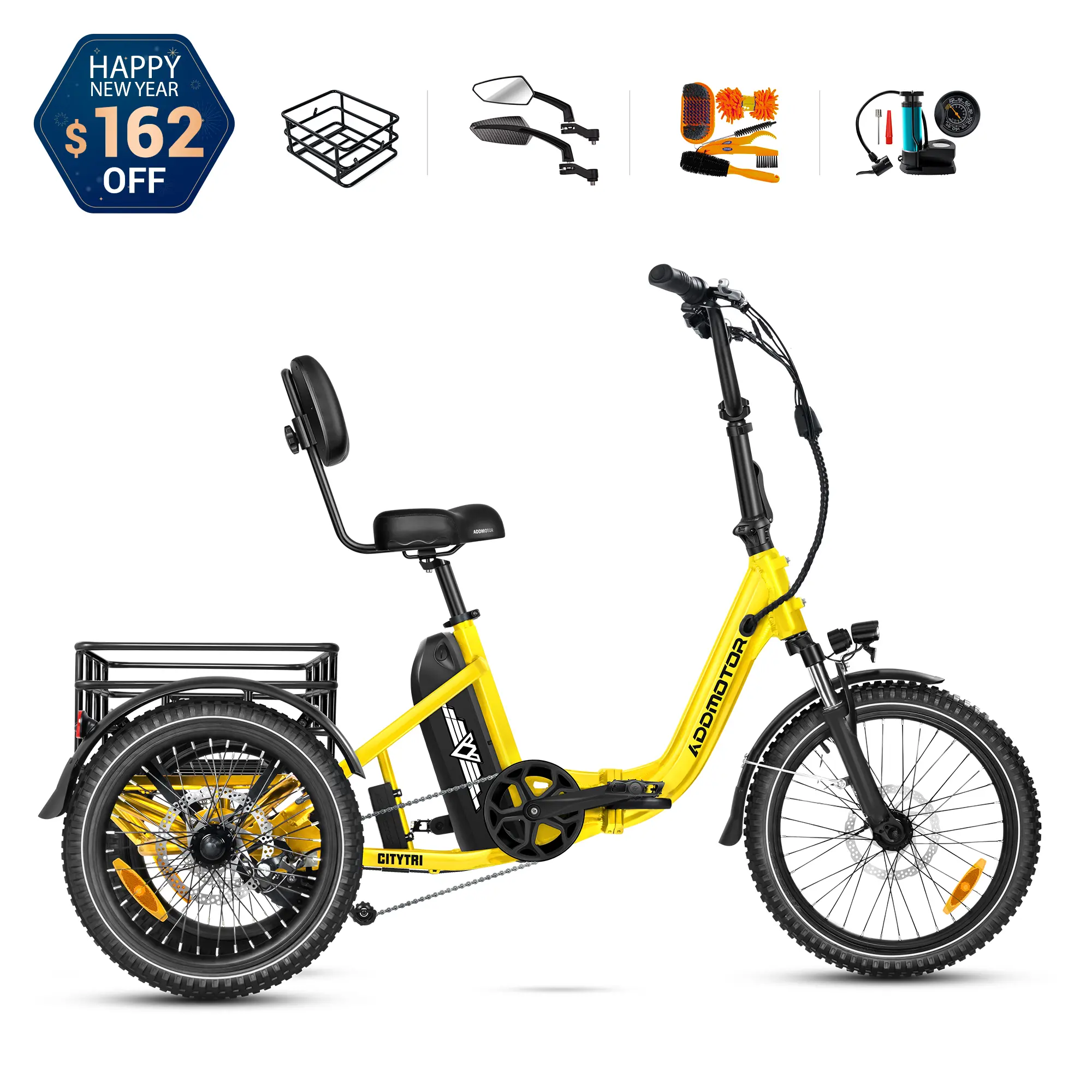 Citytri E-310 Plus Folding eTrike